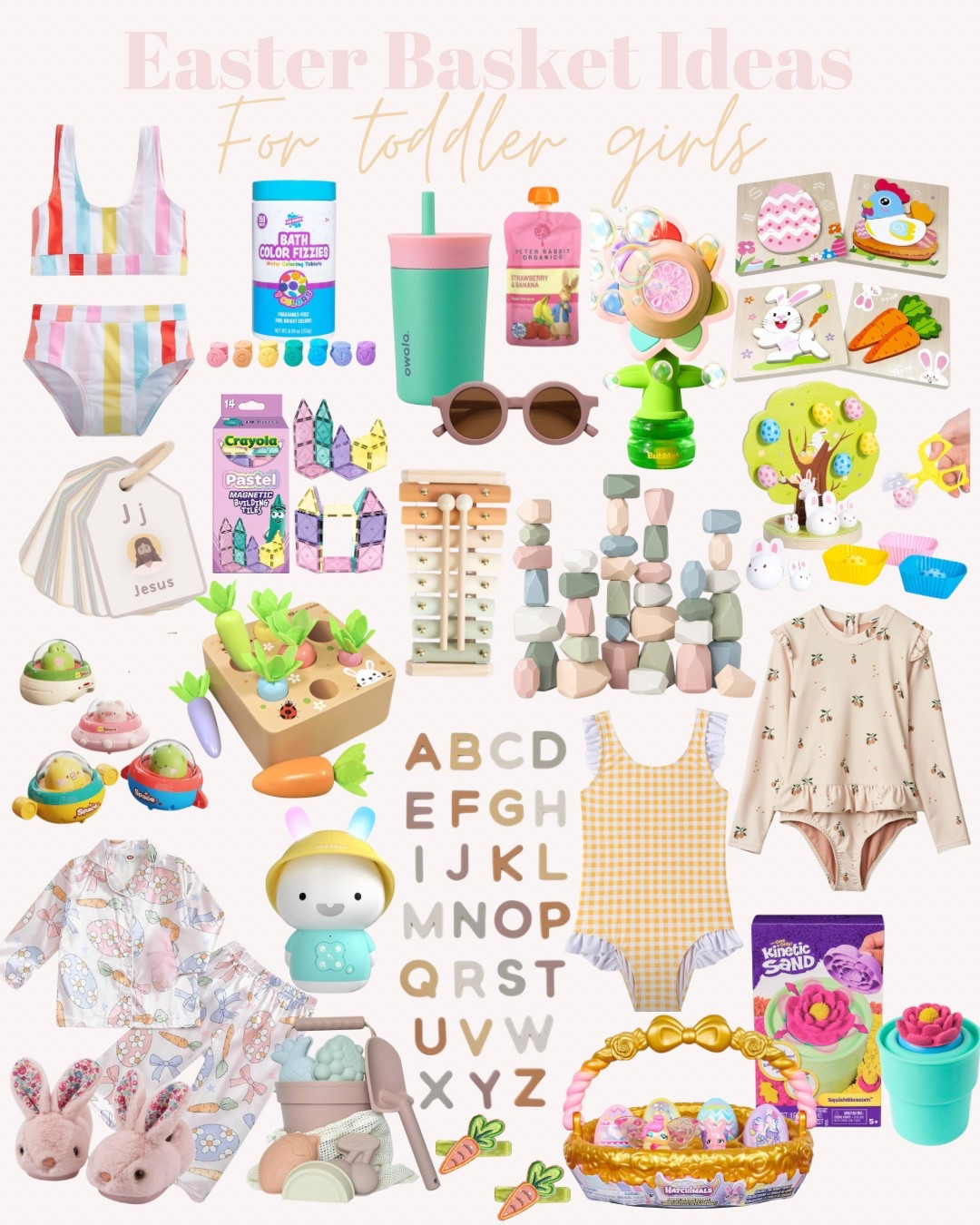 Toddler girls Easter basket ideas 

#LTKSeasonal #LTKHome #LTKKids