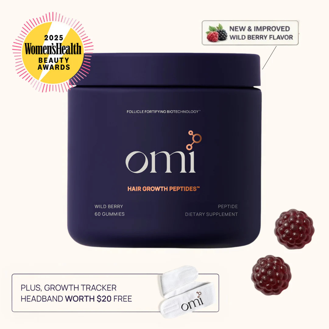 Hair Growth Peptides Gummies for Women - | Omi Well Beauty