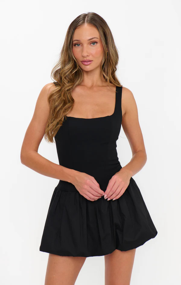 Marlo Mini Dress ~ Black | Show Me Your Mumu