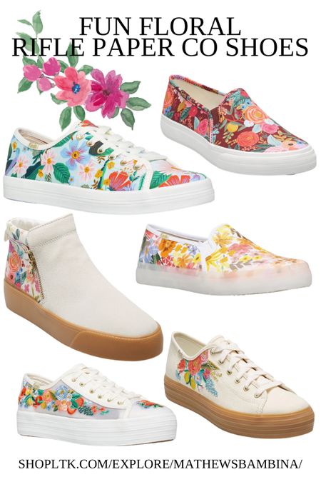 Looking for some cute new shoes for the new year? These floral sneakers from Keds x Rifle Paper Co are so fun!

#LTKHoliday #LTKGiftGuide #LTKfit