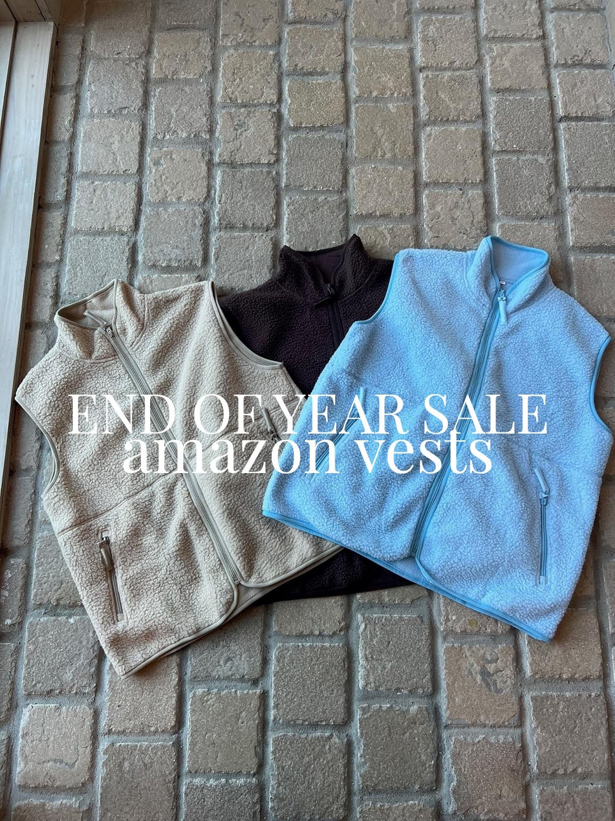 Vests are probably one of my fave pieces in my closet!

All are Amazon in either medium or large!

Sale, end of year sale, Amazon, Amazon finds, Amazon vest, winter fashion, checkered vest, Nashville, mom of 3, Dede Raad, dress up buttercup

#LTKSaleAlert #LTKFindsUnder100 #LTKFindsUnder50