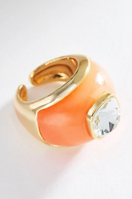 Crystal Resin Cocktail Ring | Anthropologie (US)