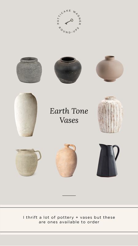 earth tone pots and vases i own and love. #competition

#LTKFind #LTKhome