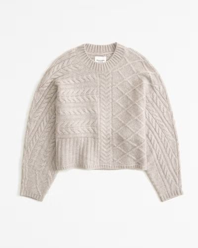 Women's Cable Crew Dolman Sweater | Women's Tops | Abercrombie.com | Abercrombie & Fitch (US)