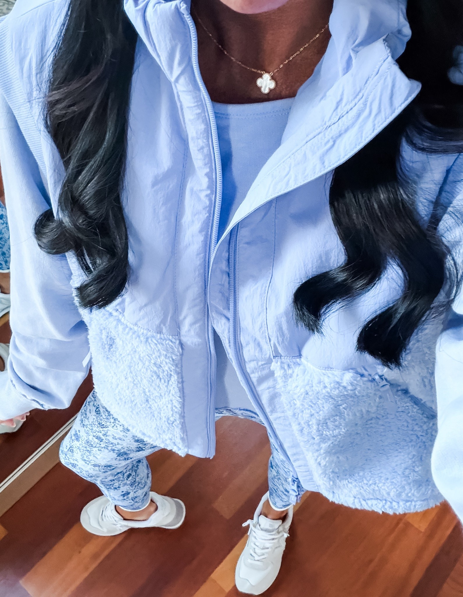 This blue color from target is so pretty! Activewear
Fleece vest 

#LTKFindsUnder50 #LTKActive #LTKfitnessgoals