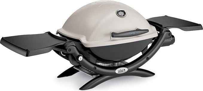 Weber Q1200 Liquid Propane Grill, Titanium | Amazon (US)