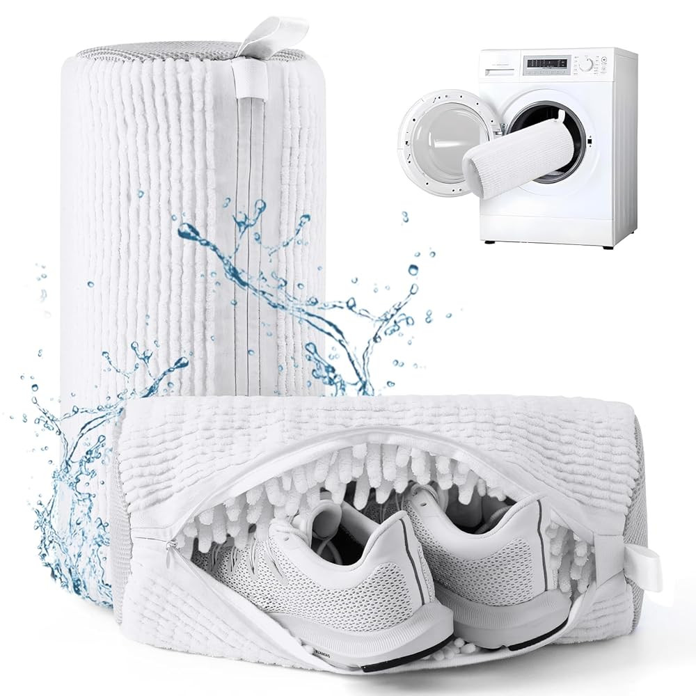 Shoe Washing Machine Bag,Shoe Laundry Bags for Sneakers, Reusable Shoe Cleaning Bag for All Shoe ... | Amazon (US)