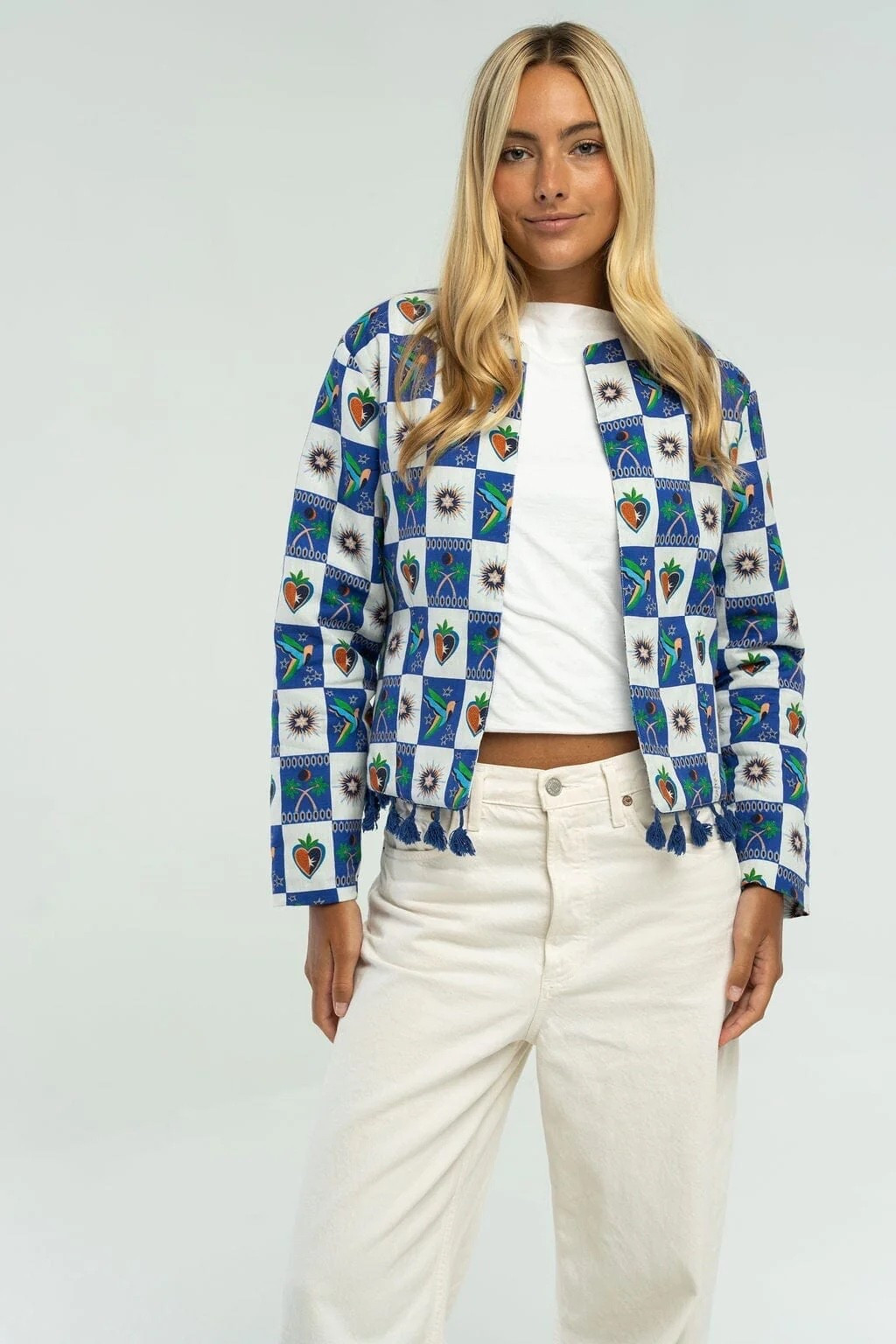 You cannot go wrong with a statement jacket that you can style so many ways. 