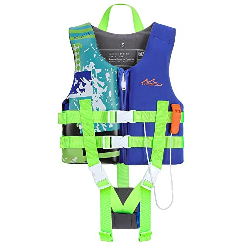MoKo Swimming Vest for Kids 17.6-77 lbs, Clearance Children Swim Vests Water Activity Equipment Cute Pattern Watersports Swimming Device for Toddlers Boys Girls, S/M/L Size | Amazon (US)