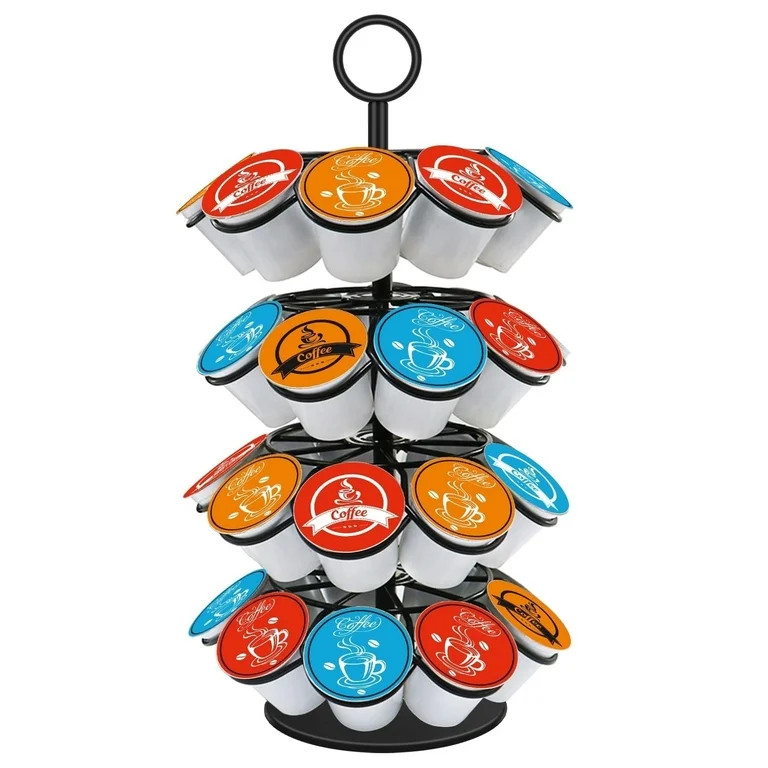 KIMIUP Coffee Pod Carousel Holder,Compatible with K-Cups Organizer Compatible with 36 Cup Pods,Sp... | Walmart (US)