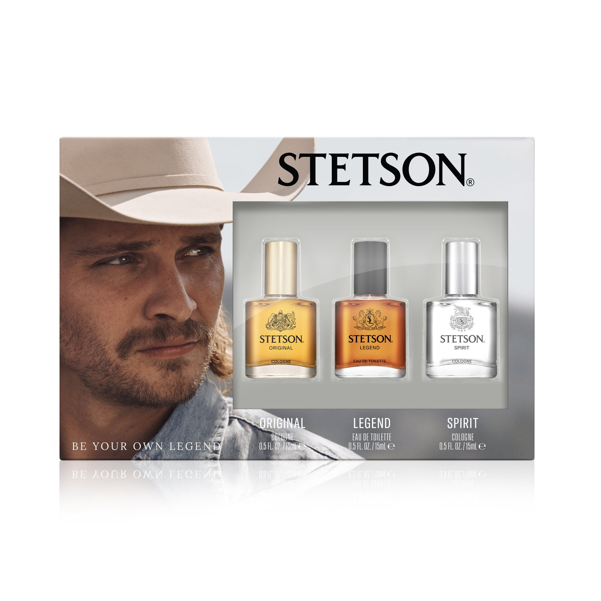 Stetson Legend, Original and Spirit Cologne Gift Set Men's, 3 Pieces | Walmart (US)