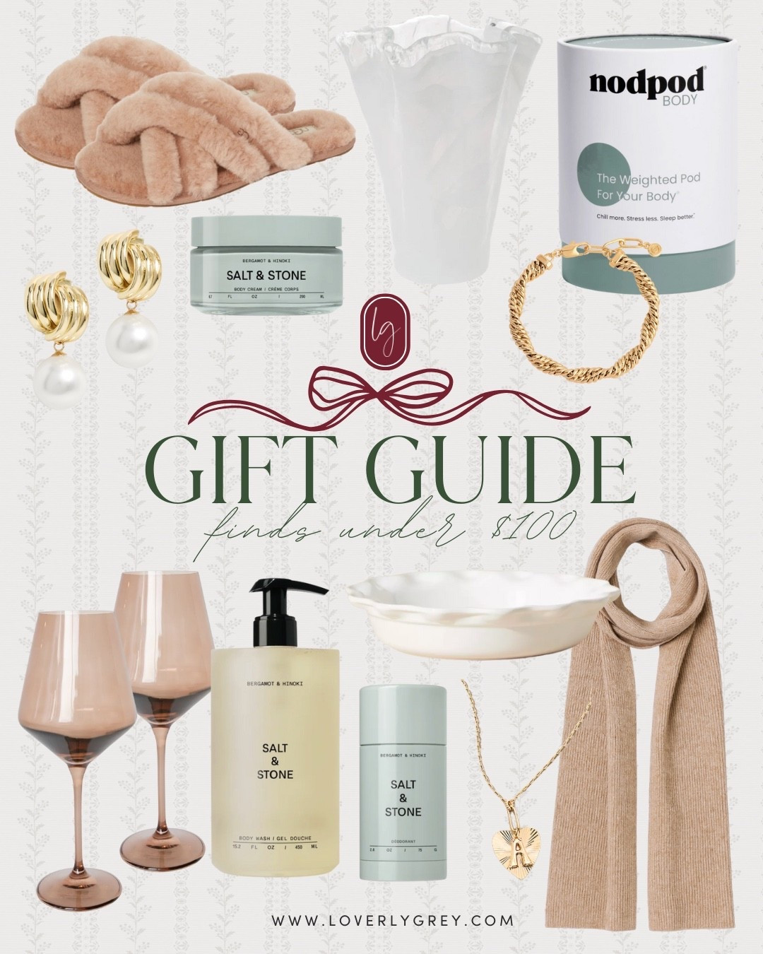 Here are some gift ideas for under $100! A lot of these are self care gifts which are always a good idea!

Loverly Grey, gift ideas under $100, gift ideas for a friend, white elephant gifts, gift guide 

#LTKHoliday #LTKGiftGuide