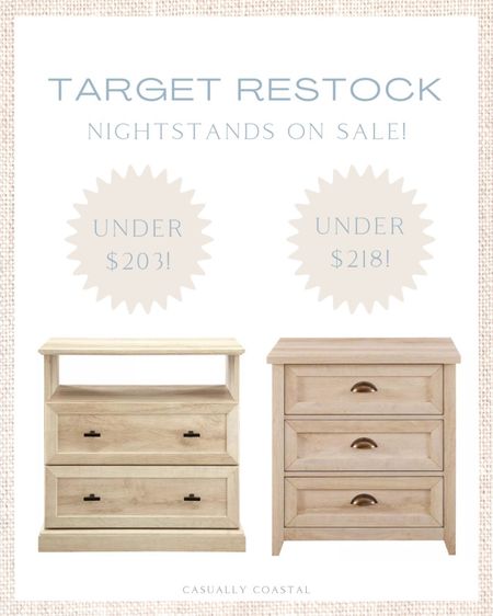 These natural wood nightstands are a favorite among Casually Coastal followers and both just got restocked - and are 25% off!

- coastal decor, beach house decor, beach decor, beach style, coastal home, coastal home decor, coastal decorating, coastal interiors, coastal house decor, home accessories decor, coastal accessories, beach style, neutral home decor, neutral home, natural home decor, guest bedroom, guest bedding, guest room ideas, affordable nightstands, coastal nightstands, coastal end tables, coastal side tables, side tables, nightstands, end tables, light wood nightstands, light wood side tables, light wood end tables, bedroom furniture, coastal bedroom furniture, side tables on sale, nightstands on sale, end tables on sale, side tables with shelf, end tables with shelf, nightstands with shelf, nightstands with drawers, end tables with drawers, master bedroom nightstands, boys nightstands, girls nightstands, nightstands for kids

#LTKhome #LTKfamily #LTKsalealert