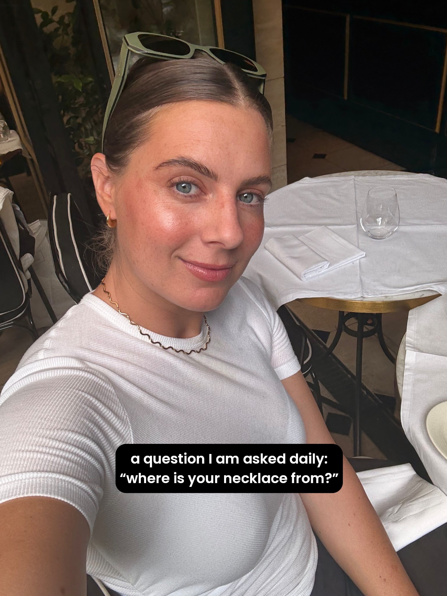 The necklace I am always asked about. Simple and eye catching and a wonderful gift idea. Linked for you below. 

(Simple jewelry, simple jewellery, gold necklace, fine gold necklace, simple gold necklace, gift idea, gifts for her) 


#LTKaustralia #LTKgiftguide #LTKstyletip