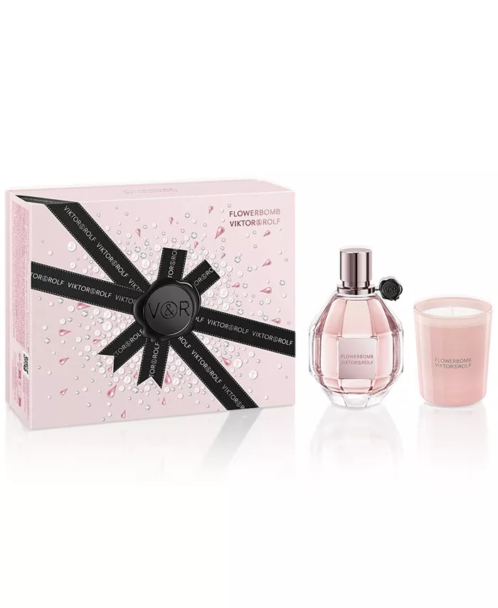2-Pc. Flowerbomb Eau de Parfum & Candle Gift Set | Macy's