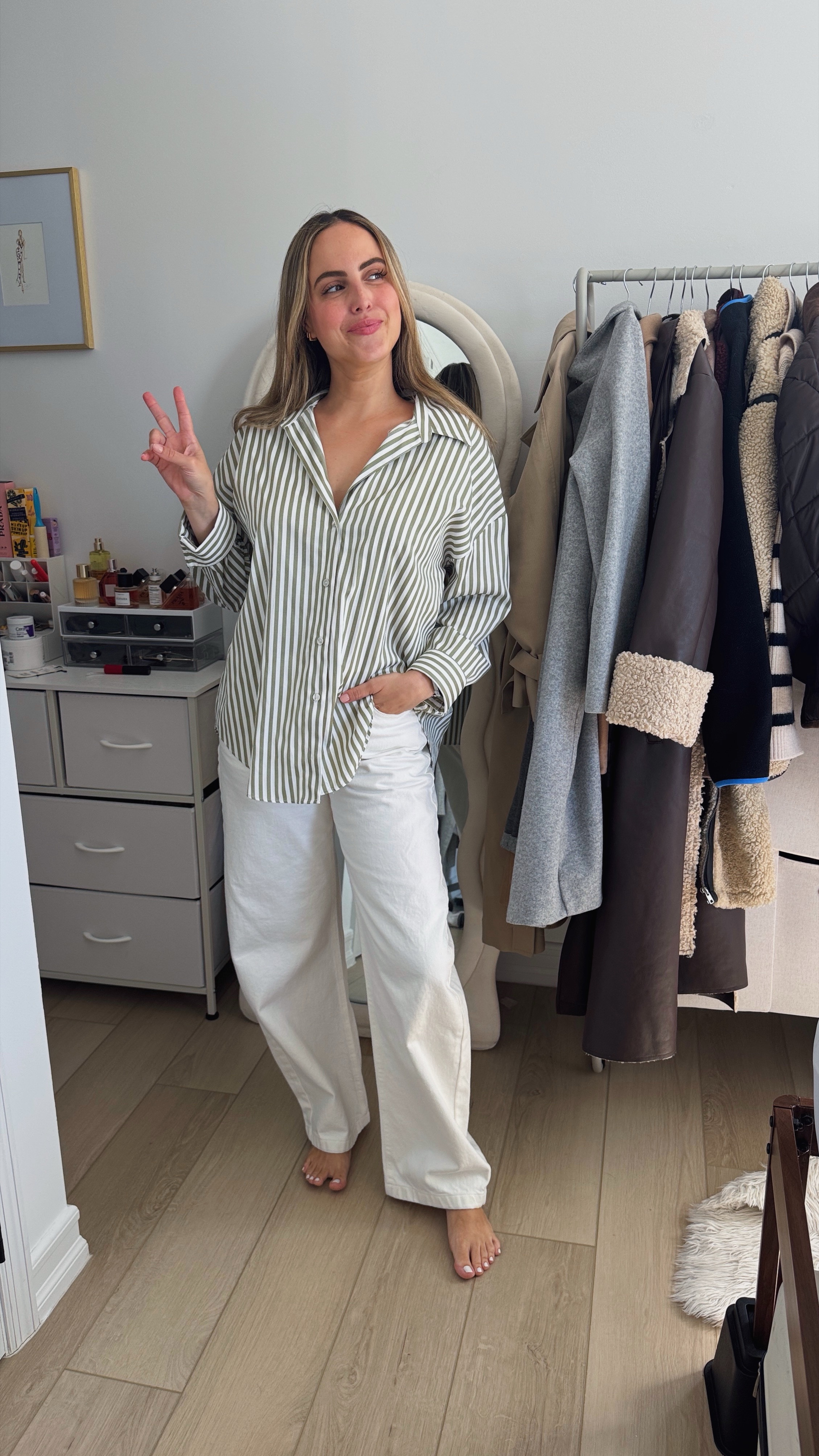 Jeans at home is a bold move 😂

Day 1 of getting dressed for work even though I work from home 🤓

#nycliving #wfh #wfhlife #remoteworklife #nyc #brooklynny

#LTKStyleTip #LTKFindsUnder50 #LTKFindsUnder100