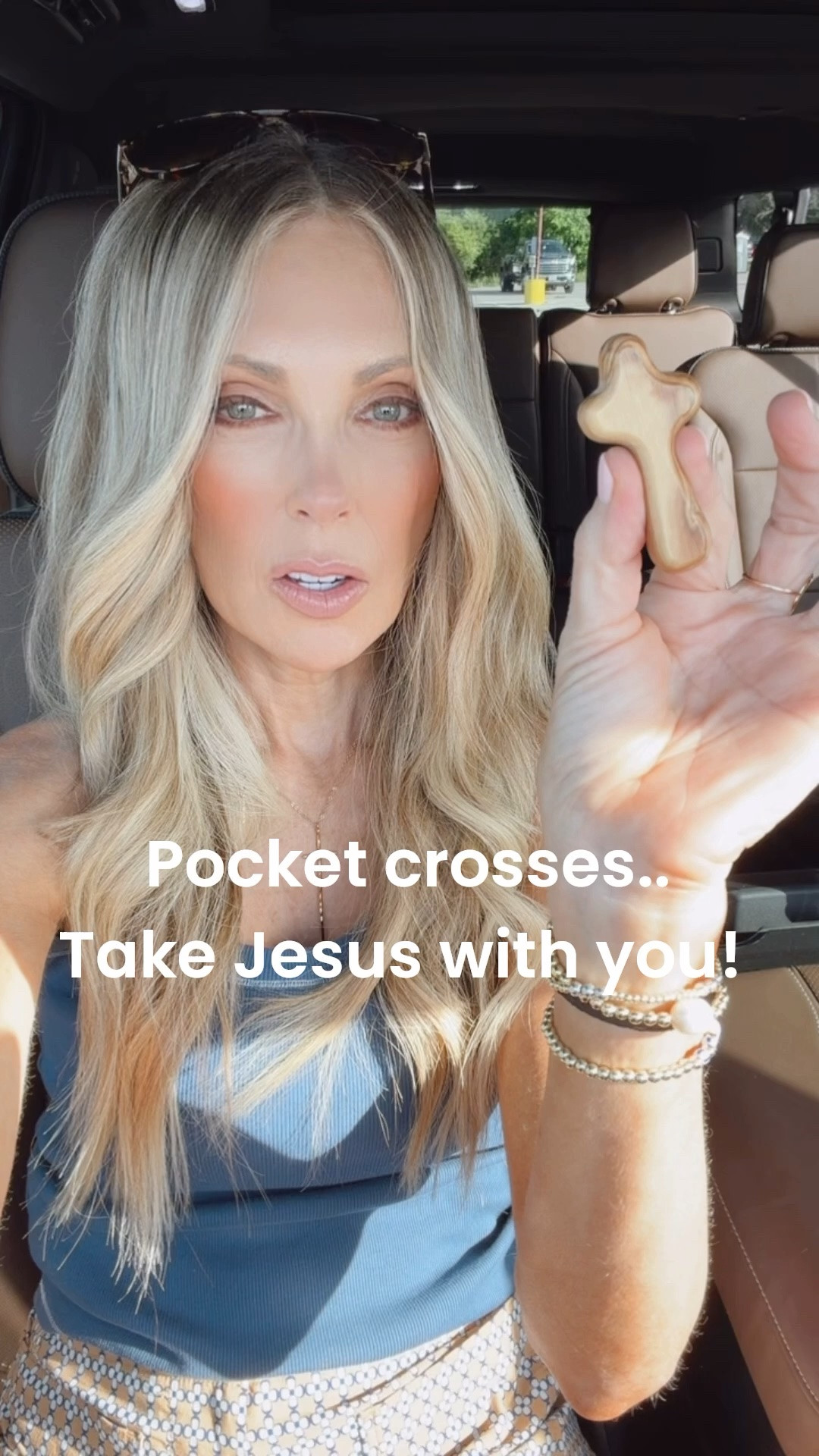 I've carried these pocket crosses for years and get mine at the World Equestrian Center BUT just found the exact same ones on Amazon.. olive wood from Bethlehem and all.

#LTKdayinmylife #LTKootd #LTKmomlife