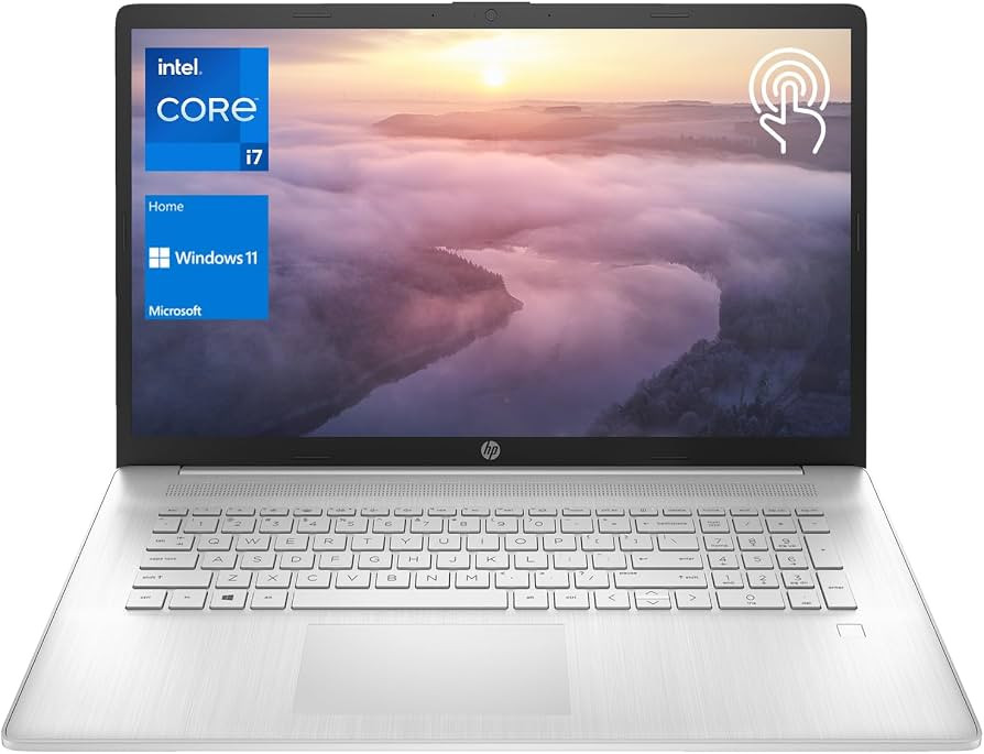 HP Essential 17t Business Laptop, 17.3" HD+ Touchscreen Display, Intel Core i7-1355U (> R5 7430U)... | Amazon (US)