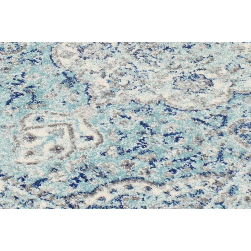 Alfonso Oriental Aqua Area Rug | Wayfair North America