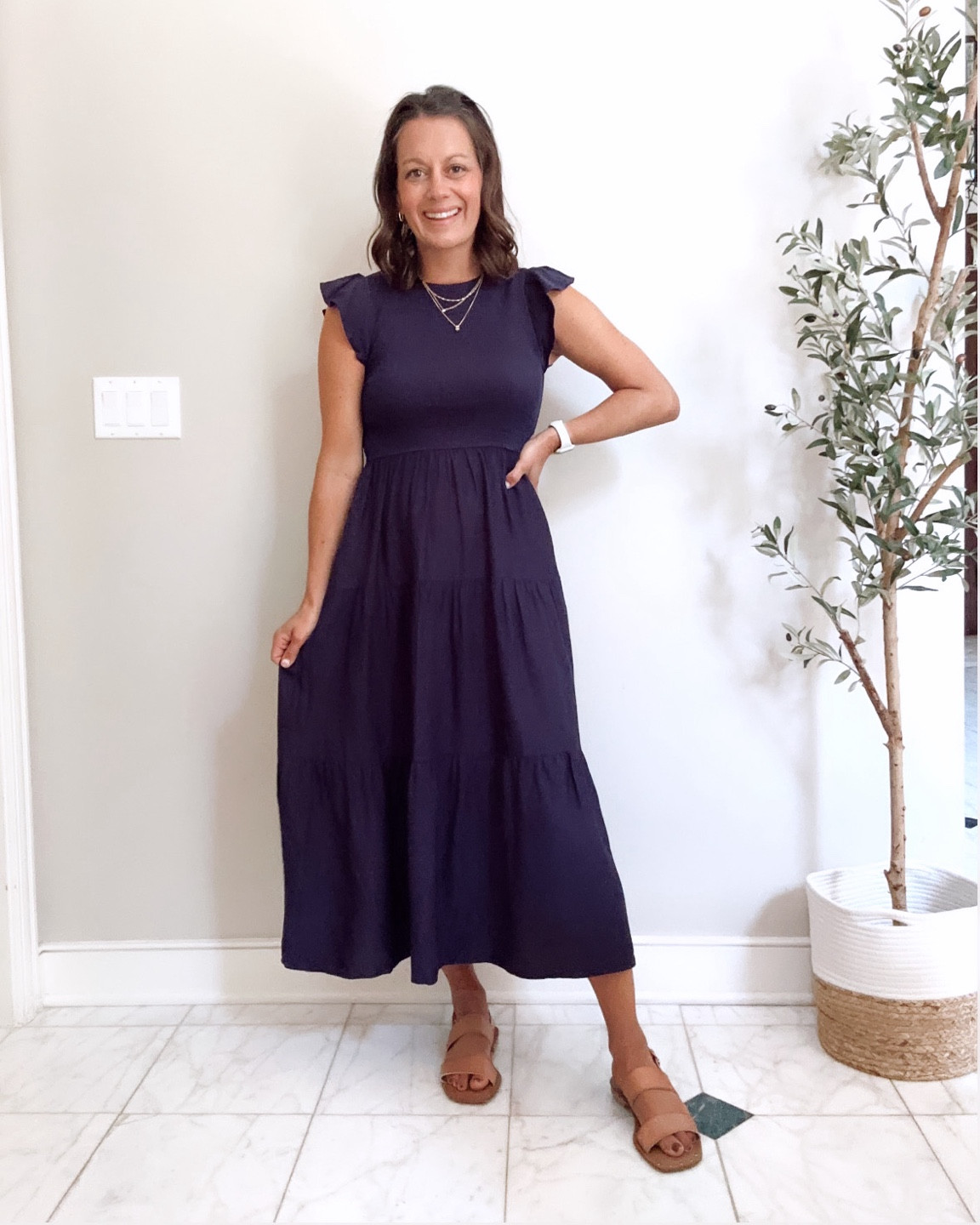 Amazon teacher outfit with this cute smocked midi dress. Super comfortable and runs true to size.

Work outfit - fall outfit idea



#LTKFindsUnder50 #LTKOver40 #LTKWorkwear