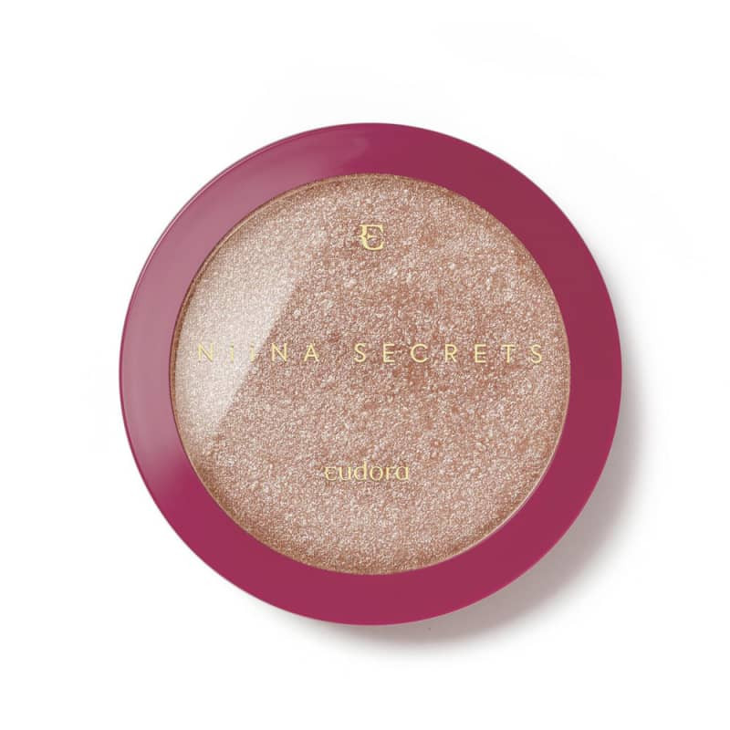 Iluminador Power Glow Niina Secrets Rosé 10g | Eudora | Eudora (BR)
