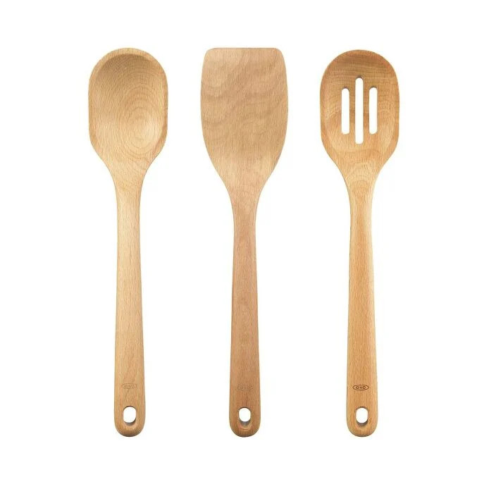 3 Piece Wooden Utensil Set | OXO