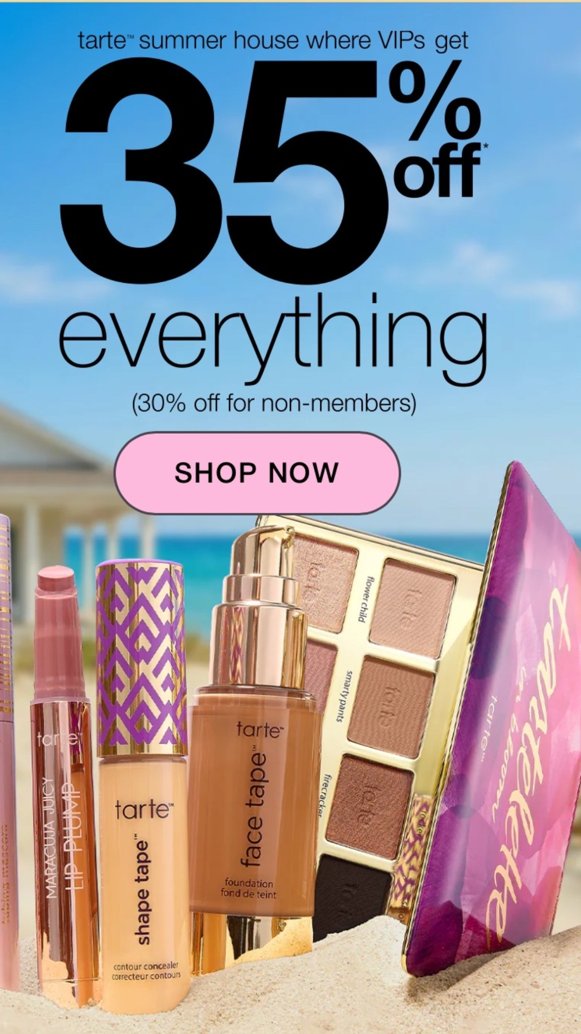 Tarte on sale 
LTK spring sale 

#LTKSaleAlert #LTKSpringSale #LTKBeauty