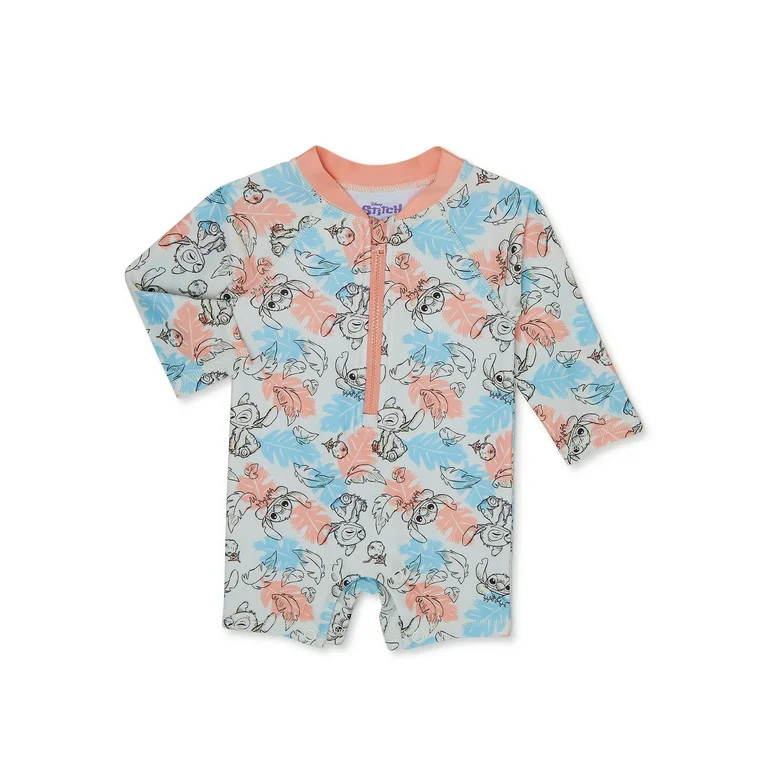 Baby Character One-Piece Swimsuit, Sizes 0-12M - Walmart.com | Walmart (US)