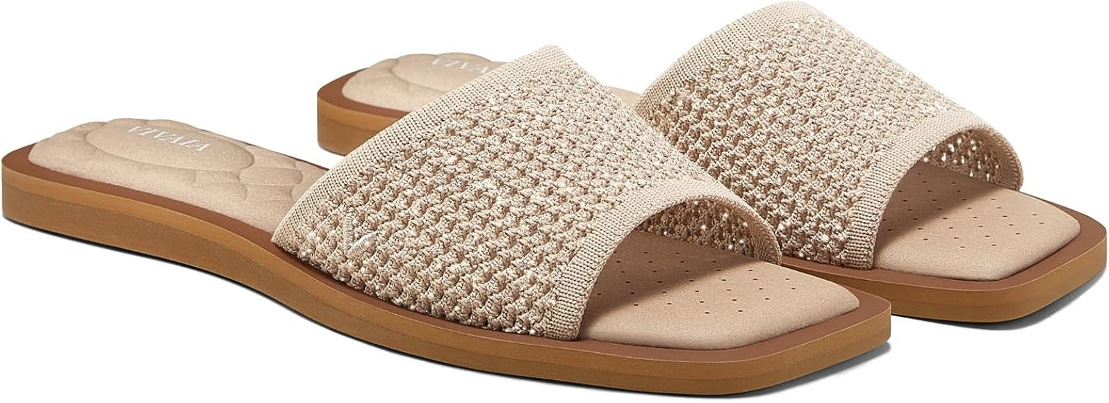 VIVAIA Manuella Pillow Top Slide Sandals For Women arch support Ultralight Breathable Comfortable... | Amazon (US)