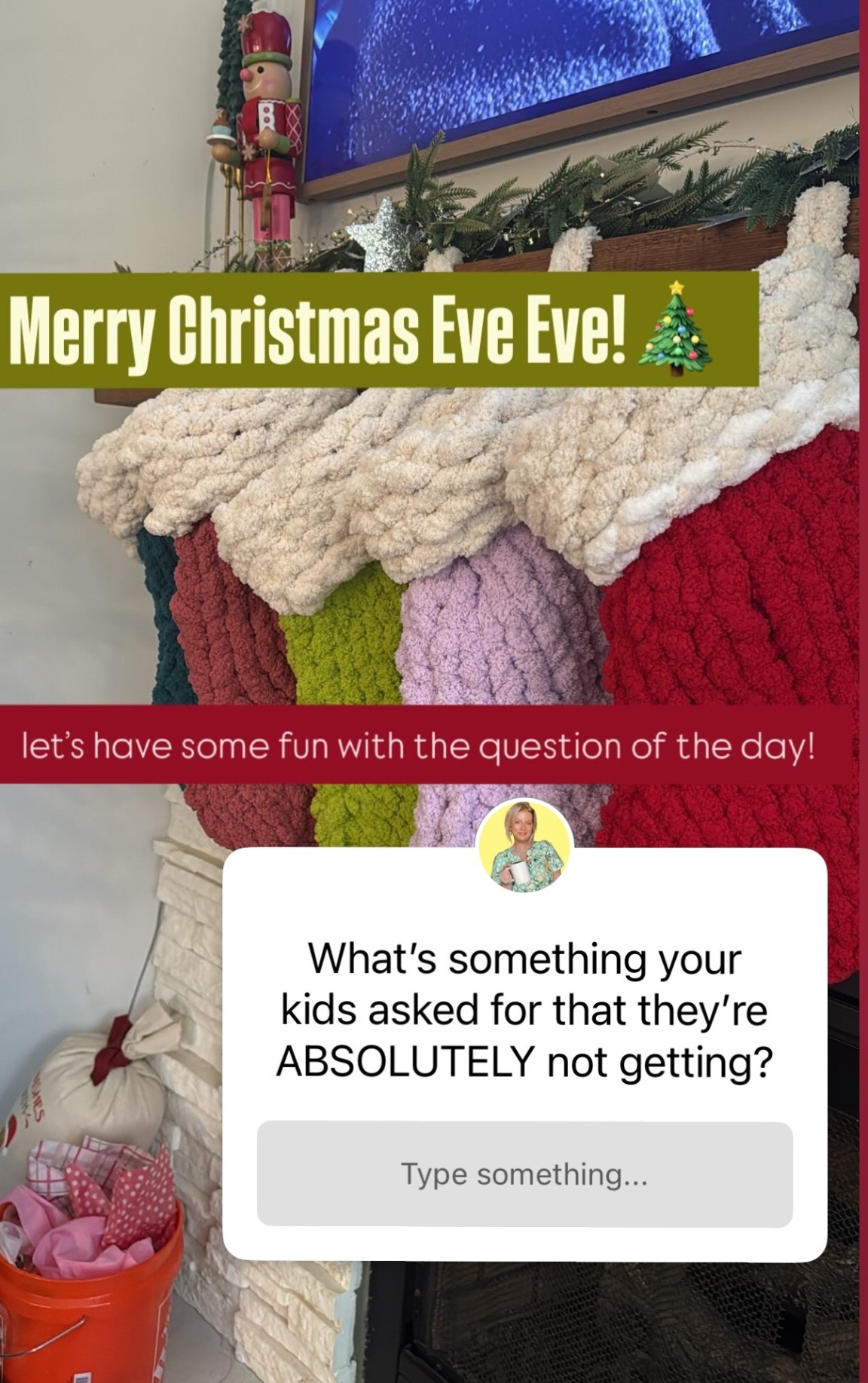 Today’s IG question of the day! Merry Christmas Eve Eve!🎄

#LTKGiftGuide #LTKHoliday #LTKdayinmylife