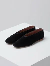 Epke V Flat Shoes (Fur Black) | W Concept (US)