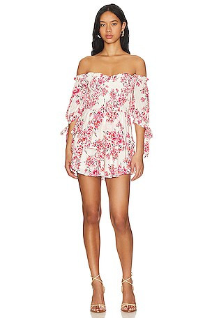 Archival Dress in Blue Multi | Revolve Clothing (Global)
