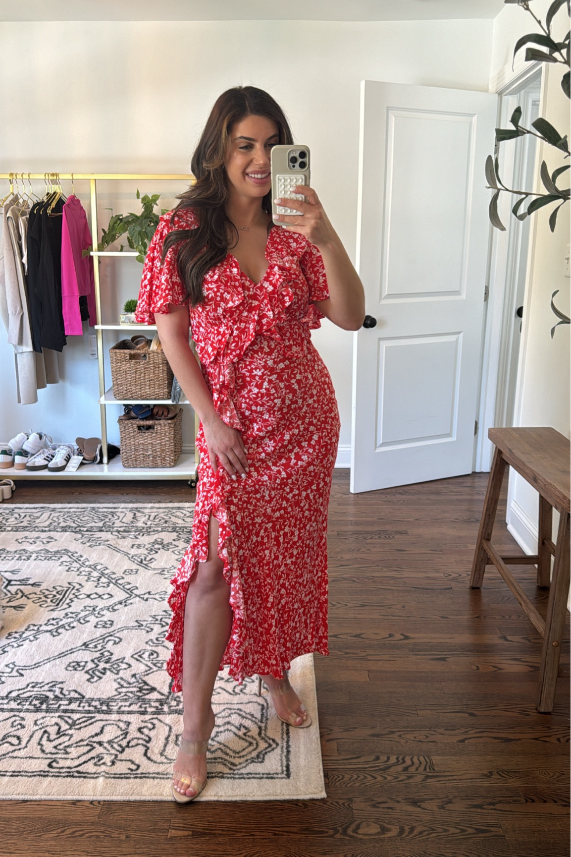 The perfect shower or casual dress for a wedding guest. Only $35 and wearing a size small 

#LTKstyletip