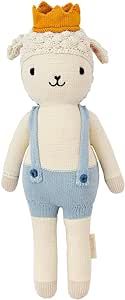 cuddle + kind Sebastian The Lamb Little 13" Hand-Knit Doll – 1 Doll = 10 Meals, Fair Trade, Hei... | Amazon (US)