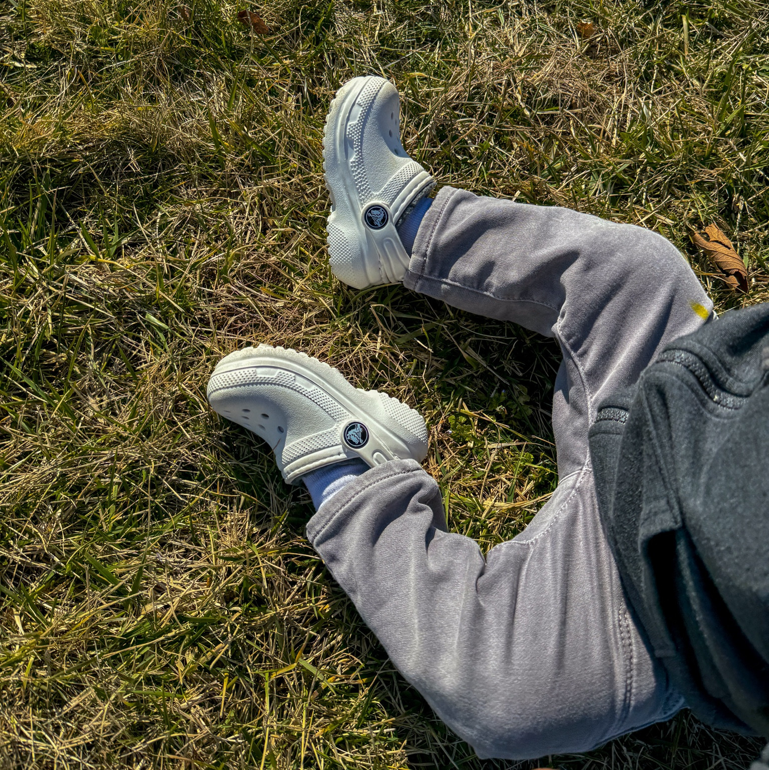 Fur lined crocs for toddlers 🥹 

#LTKbaby #LTKSeasonal