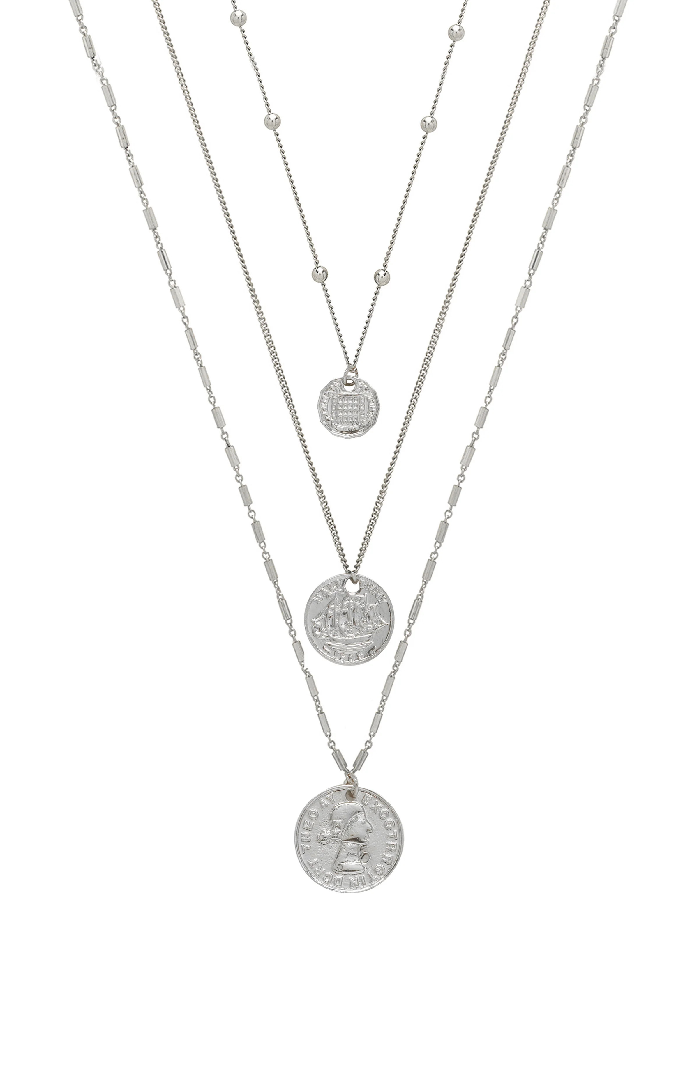 Three Coins Necklace Set | Ettika