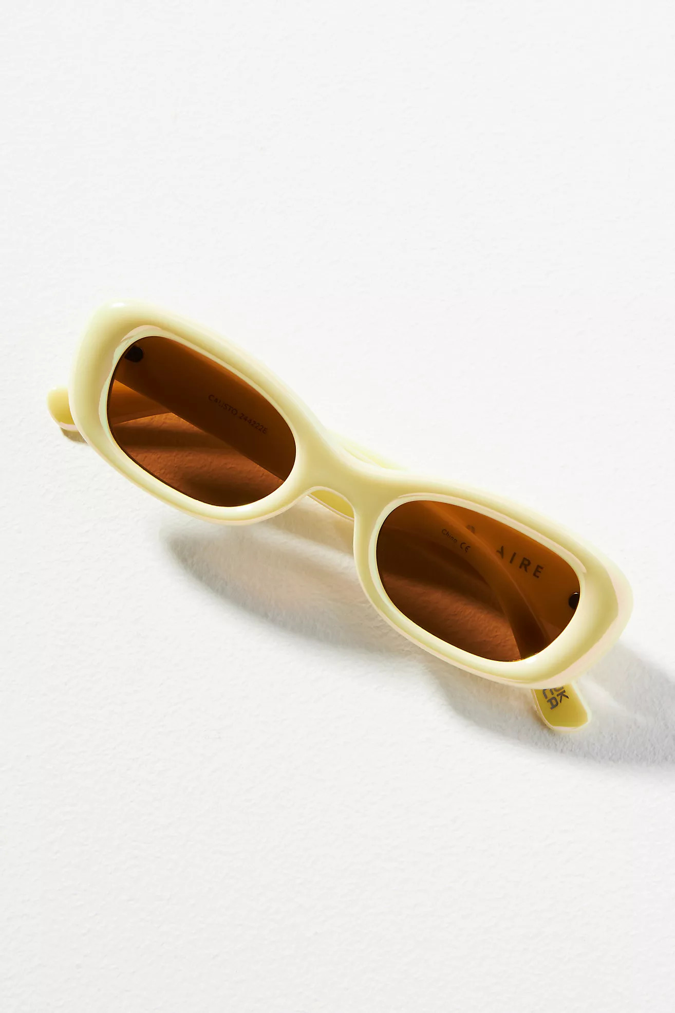 AIRE Bubble Oval Sunglasses | Anthropologie (US)