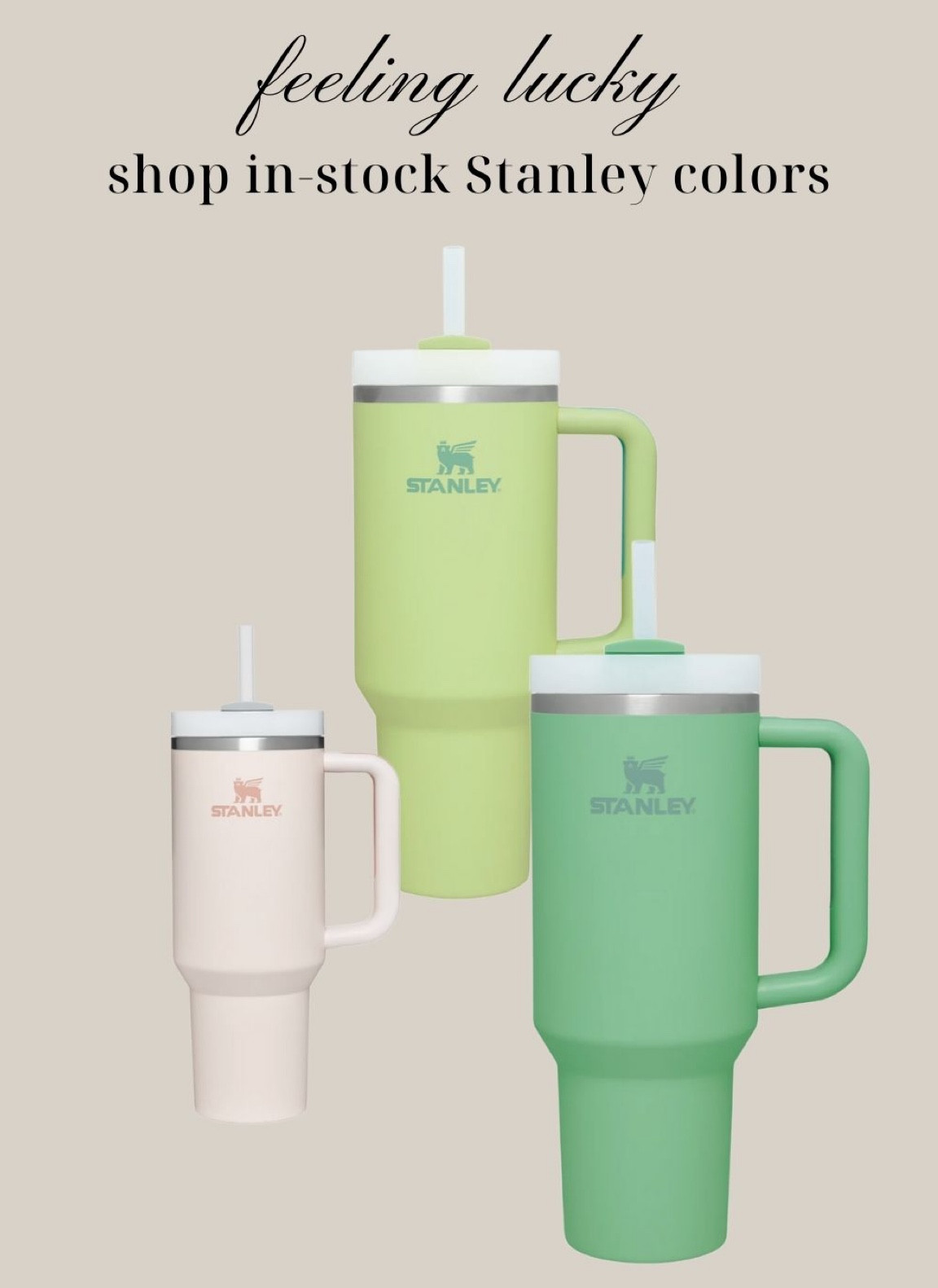 give me all the green 😍 #stanley

#LTKFind #LTKunder50 #LTKSeasonal