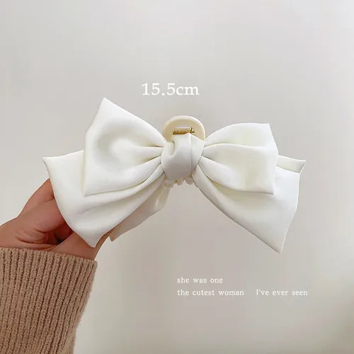 Bolgivy - Plain Bow Hair Claw | YesStyle Global