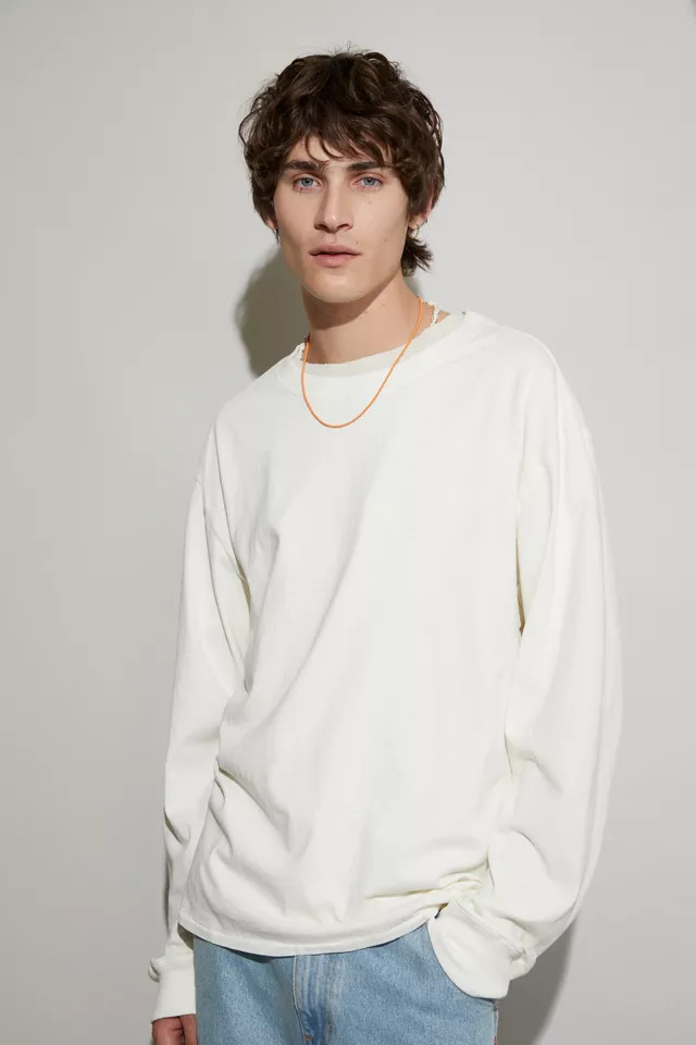 BDG Vintage Wash Long Sleeve Tee | Urban Outfitters (US and RoW)