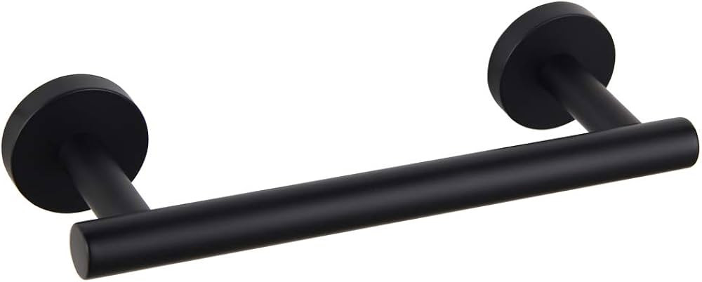 GERZWY 9-Inch Small Kitchen Towel Bar SUS 304 Stainless Steel Cabinet Hand Towel Bar Wall Mounted... | Amazon (US)