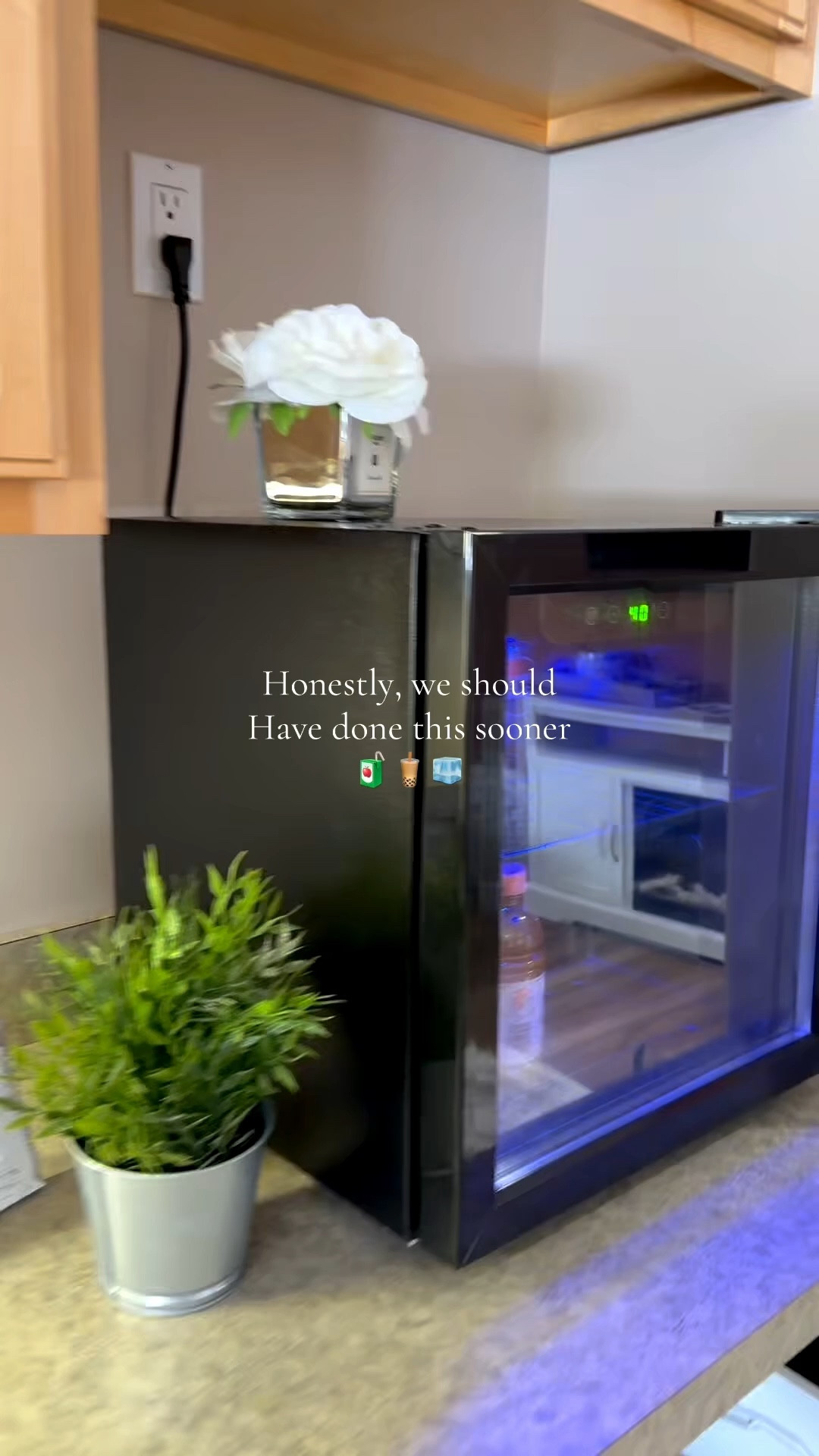 So nice to have movie night and drinks readily available and cold!
#minifridge #colddrinks #dorminspo #camperliving #movienight

#LTKSaleAlert #LTKHome