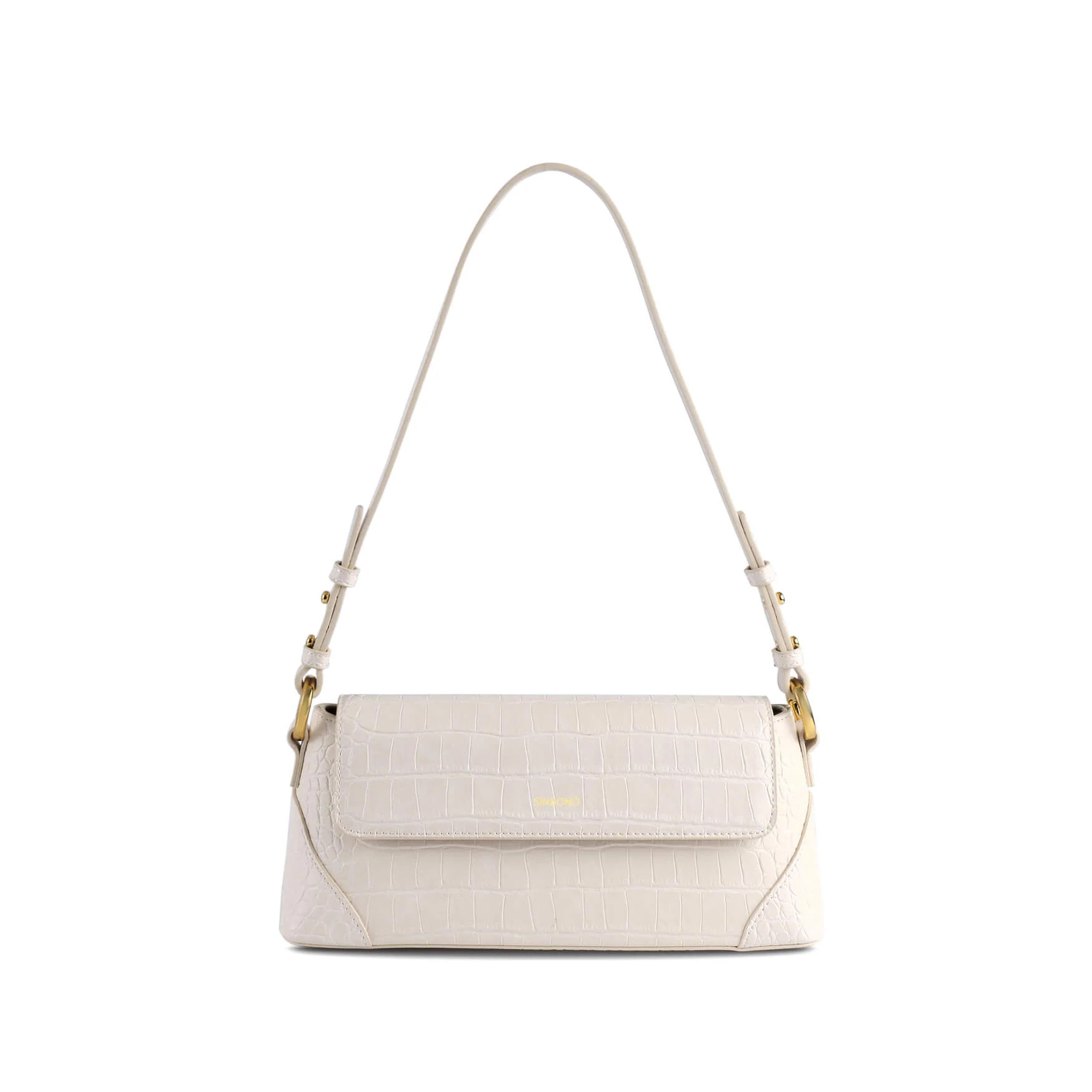 Amelia Shoulder Bag - Ivory | SINBONO INC.