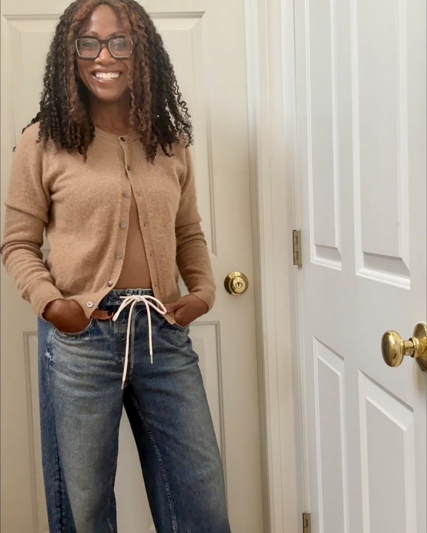 Finally jumped in the bandwagon is the Rag and Bine sweatpants jeans!  So comfy and loving this drawstring. Pull on style!

#LTKStyleTip #LTKOver40 #LTKTravel