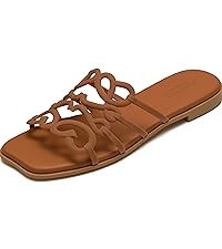 Project Cloud Womens Sandals with Memory Foam - Eco Crafted Leather Sandals for Women 2026 - Flat... | Amazon (US)