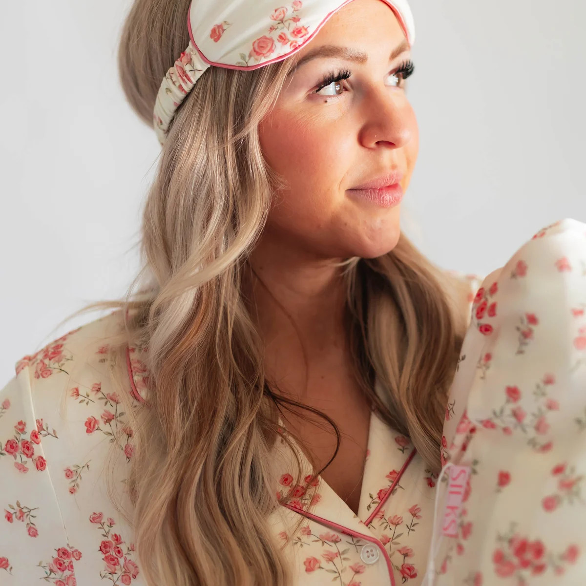 Sleep Mask in Quinn | Silks Design