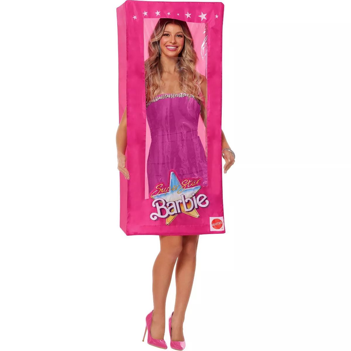 Adult Barbie Doll Box Halloween Costume One Size | Target