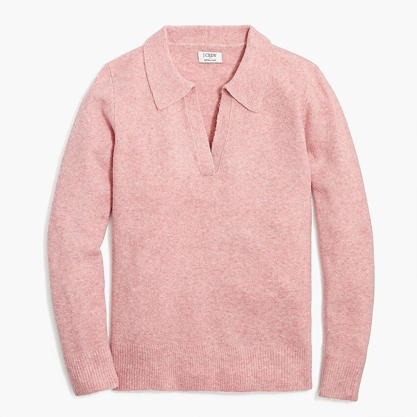 Polo sweater in extra-soft yarn | J.Crew Factory