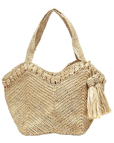 Mar Y Sol Bonnie Raffia Satchel | Gilt & Gilt City