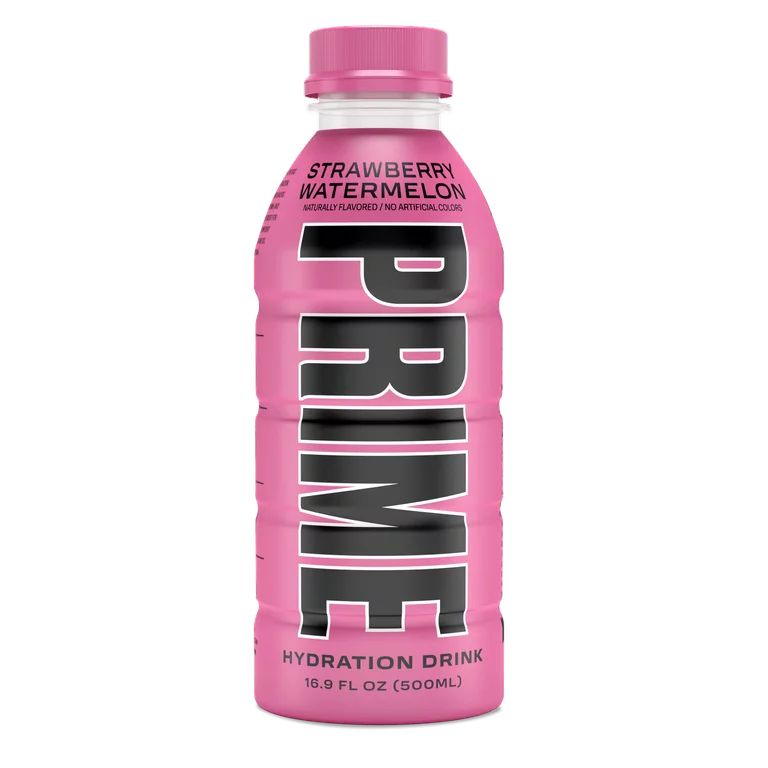 Prime Hydration - Strawberry Watermelon - 16.9oz - Single - Walmart.com | Walmart (US)